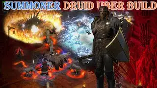 Diablo II Resurrected - Summoner Druid Build Uber Tristram