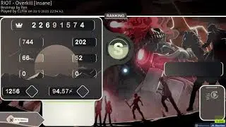 osu! - Overkill 1 SB 4.61⭐ (4K)