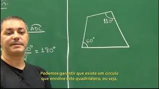 Geometria - Aula 45  - Quadriláteros inscritíveis - Legendado