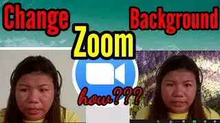 HOW TO CHANGE ZOOM BACKGROUND ON LAPTOP OR COMPUTER  | PAANO MAGPALIT NG BACKGROUND SA ZOOM |