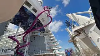 Back of the cruise, show area