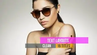 Free Ücretsiz VIDEOHIVE 16 MINIMAL TITLES - Free After Effects Template - Videohive projects