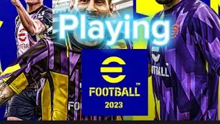 Playing eFootball 23 mobile! #efootball #football