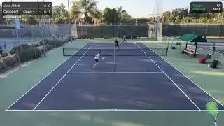 Juan/Matt vs Chris/Martin Doubles Highlights 7/1/26