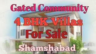 Villa for sale in Shamshabad | Hyderabad | elitefortuneproperties | Gated Community