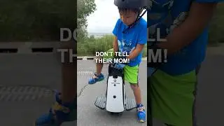 He Crashed the Electric Unicycle 😬
