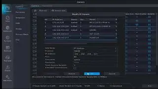 unv poe nvr - adding camera with different brand via onvif
