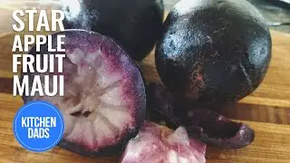 What is a Star Apple Fruit and What Does it Taste Like | Kitchen Dads Cooking