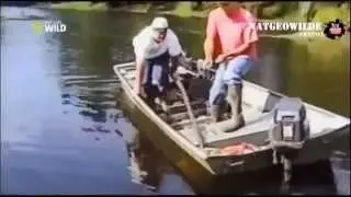 крокодил нанёс ,Последний удар!