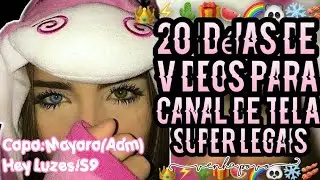 🌈20 IDÉIAS DE VÍDEO PARA SEU CANAL🌈