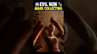 Finally EVIL NUN Marks Collecting Complete 🎭😱 | Playing Evil Nun Secry Horror Game 😨 | #shorts #evil