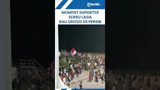 Suporter Bali United Serbu TC Pantai Purnama Untuk Beri Dukungan