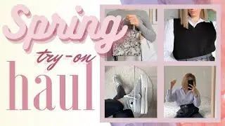 SPRING TRY-ON HAUL (zara, shein, h&m)⎟CORALINE