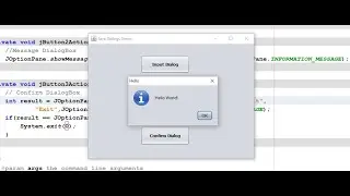 Java Dialog Boxes