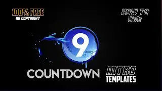 CUSTOMIZE FREE AFTER EFFECT TEMPLATE - COUNTDOWN TRANSITION