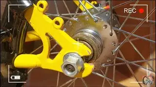 Bicicleta SIN CADENA chainless | años '80