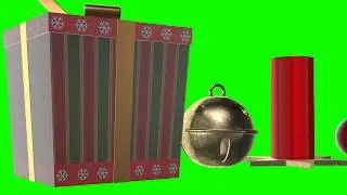 NO COPYRIGHT Green Screen - CHISTMAS ITEMS ANIMATION