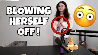 Kyedae BLOWING HERSELF Off ( Not Literally )