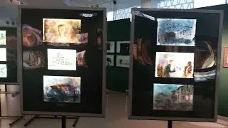 Прогулки по Москве.ВДНХ.Часть 4.Музей кино. 2 этаж.Выставка Александра Петрова и призы кинематографи