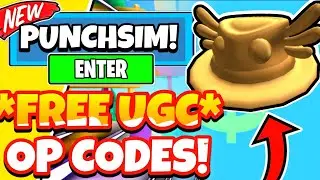 ALL NEW *FREE UGC* UPDATE OP CODES FOR PUNCH SIMULATOR CODES! Roblox Punch Simulator