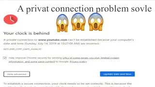 internet connection is not private Problem Solve  connection is not private fix  Yt service easy sov