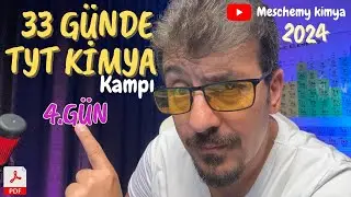 Atom ve Periyodik Sistem 1 | 33 Günde TYT Kimya Kampı | 9. Sınıf | 4. gün