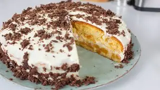 ЛУЧШИЙ ПЕРСИКОВЫЙ ТОРТ II ПО-КОРОЛЕВСКИ ВКУСНО И ПО-ДОМАШНЕМУ ПРОСТО