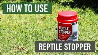 How to Use Reptile Stopper Granular Repellent