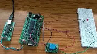 Relay interfacing with 8051 microcontroller
