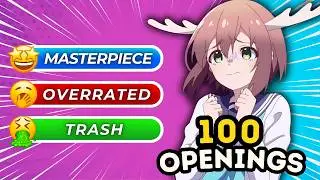 🎵 Rate 100 POPULAR Anime Opening 🔥 Anime Opening Quiz