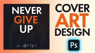 How to Design a Podcast Cover art in Photoshop | Adobe photoshop tutorial
