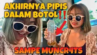 CHALLENGE PIPIS DI BOTOL || MAIN KANO YANG TRANSPARAN DI PANTAI KARANG, SANUR‼️