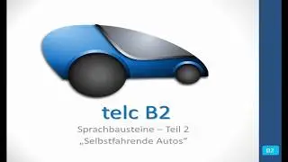 Language modules telc B2 Self-driving cars