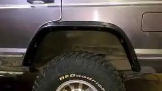89 Cherokee Napier Flat Fender Flare Install