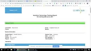 LearnStyle Student Chicklet - Student Management and Tracking System