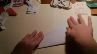 How to make a Paper Plane!! Easy!!