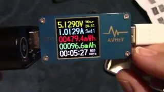 AVHzY CT 1 USB Meter Tester Current Tester Voltage Detector Review!