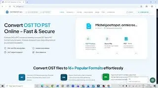Securely Convert OST to PST Online | No Software Installation Required