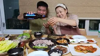 아들이 여자친구를 데려왔어요😂 먹고싶다는 집밥 차려서 맛있게 먹었어요! korean housewife home made meals mukbang