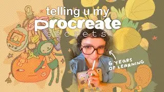tips & tricks to IMPROVE your digital drawing process on procreate ٩(｡•ω•｡)و