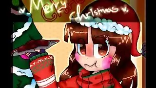 Merry Christmas everybody but not the cookies-undertale chara speedpaint