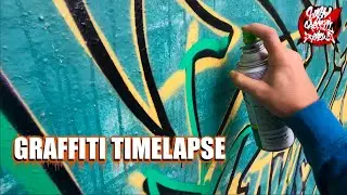 Painting Graffiti letters full Timelapse footage (from Pimp My Style 6)