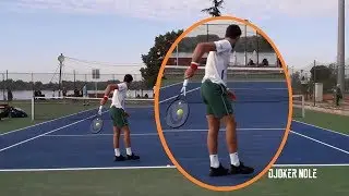 Novak Djokovic UNREAL TRICK SHOT - Belgrade 2018 (HD)