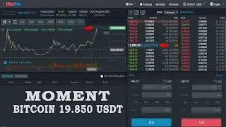 Momen saat BTC Bitcoin tembus 19.850 USDT Senilai Rp 275.000.000 pada 30 November 2020