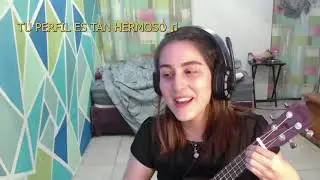 Areede Moon cover improvisado en stream Mon Laferte   Algo es mejor