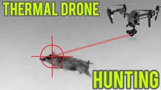 Thermal Drone Hog Hunting | The Texas Hog problem solution