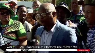 2024 Elections | ANC, MK supporters gather outside Electoral Court in Bloemfontein