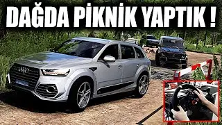 DAĞDA PİKNİK YAPTIK !!! LÜKS ARABALARLA OFF ROAD ETS 2 MOD 1.49 [ Logitech G29 ]