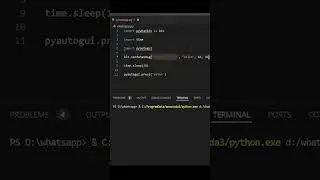 Send whatapp message using python  
