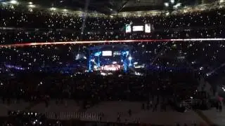 Anthony Joshua V Wladimir Klitschko prefight atmosphere